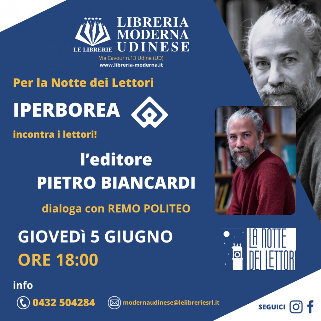 La Notte dei Lettori ANIME NORDICHE. Iperborea incontra lettrici e lettori