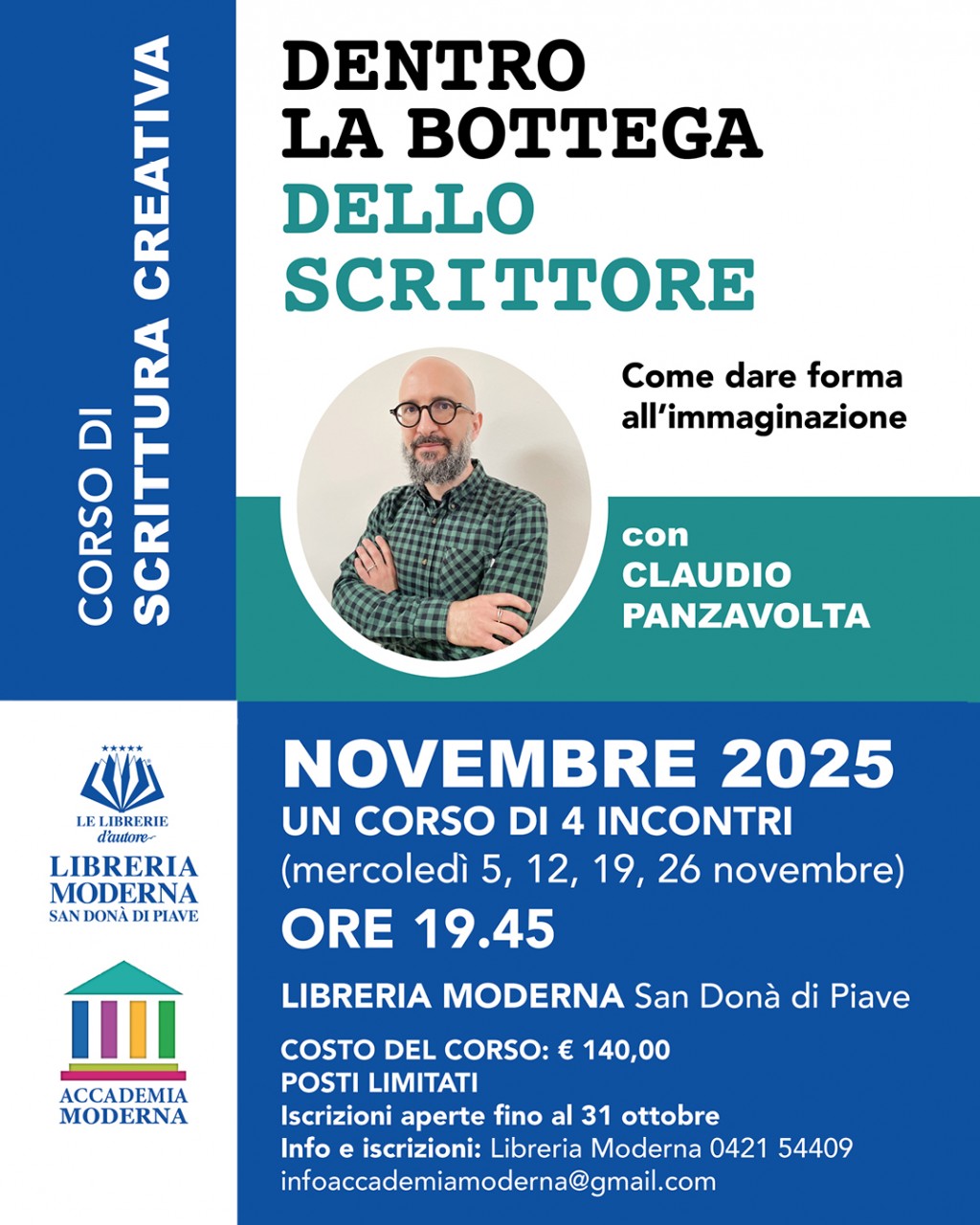 CORSO DI SCRITTURA CREATIVA - LA BOTTEGA DELLO SCRITTORE