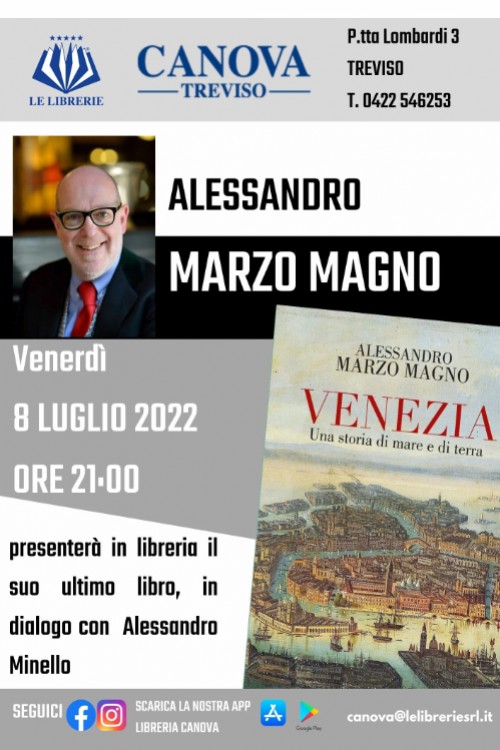 Presentazione "Venezia. Una storia di mare e di terra" di Alessandro Marzo Magno