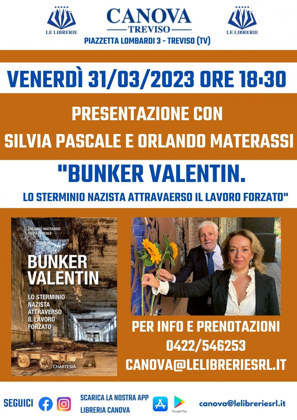 Presentazione con Silvia Pascale e Orlando Materassi