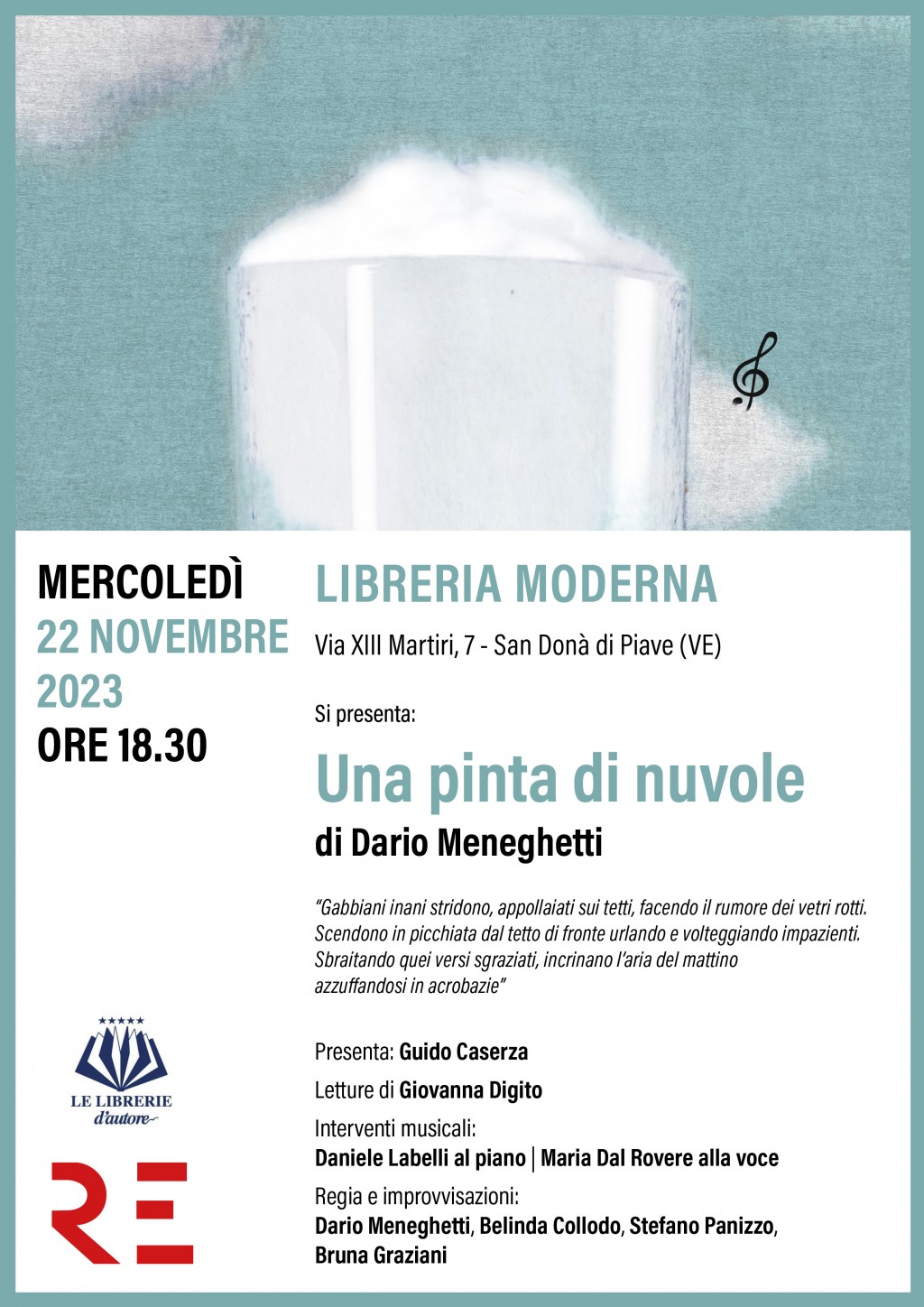 Presentazione "Una pinta di nuvole" di Dario Meneghetti